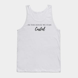 this house we stan Castiel supernatural Tank Top